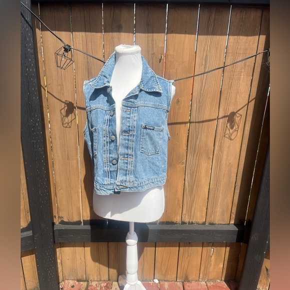 Ralph Lauren Polo Denim Vest - Picture 7 of 8
